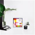 Picture of Vibrant Mosaic II _GroupedProduct_Square_Canvas_Framed_