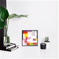 Picture of Vibrant Mosaic II _GroupedProduct_Square_Canvas_Framed_
