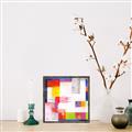 Picture of Vibrant Mosaic II _GroupedProduct_Square_Canvas_Framed_