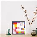 Picture of Vibrant Mosaic II _GroupedProduct_Square_Canvas_Framed_