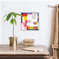 Picture of Vibrant Mosaic II _GroupedProduct_Square_Canvas_Framed_