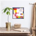 Picture of Vibrant Mosaic II _GroupedProduct_Square_Canvas_Framed_