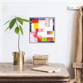 Picture of Vibrant Mosaic II _GroupedProduct_Square_Canvas_Framed_