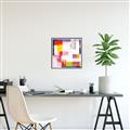 Picture of Vibrant Mosaic II _GroupedProduct_Square_Canvas_Framed_
