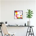 Picture of Vibrant Mosaic II _GroupedProduct_Square_Canvas_Framed_