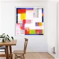 Picture of Vibrant Mosaic II _GroupedProduct_Square_Canvas_Framed_
