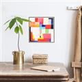 Picture of Vibrant Mosaic III _GroupedProduct_Square_Canvas_Framed_