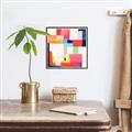 Picture of Vibrant Mosaic III _GroupedProduct_Square_Canvas_Framed_