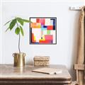 Picture of Vibrant Mosaic III _GroupedProduct_Square_Canvas_Framed_