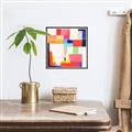 Picture of Vibrant Mosaic III _GroupedProduct_Square_Canvas_Framed_