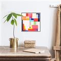Picture of Vibrant Mosaic III _GroupedProduct_Square_Canvas_Framed_
