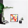 Picture of Vibrant Mosaic IV _GroupedProduct_Square_Canvas_Framed_