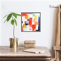 Picture of Vibrant Mosaic IV _GroupedProduct_Square_Canvas_Framed_