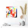 Picture of Vibrant Mosaic IV _GroupedProduct_Square_Unframed_Print_Only_