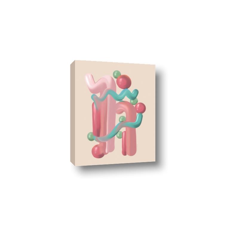 Picture of Parallel Currents II _GroupedProduct_Rectangle_Portrait_Canvas_