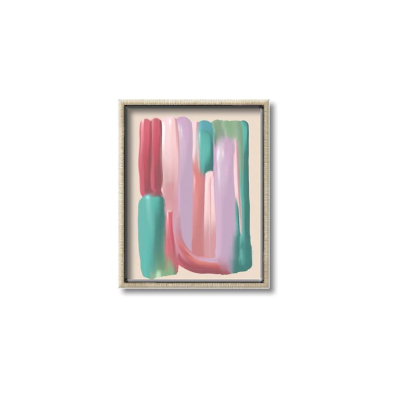 Picture of Parallel Currents I _GroupedProduct_Rectangle_Portrait_Canvas_Framed_