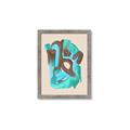 Picture of Colour Cascade II _GroupedProduct_Rectangle_Portrait_Framed_Matted_