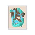 Picture of Colour Cascade II _GroupedProduct_Rectangle_Portrait_Framed_Matted_