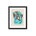 Picture of Colour Cascade II _GroupedProduct_Rectangle_Portrait_Framed_Matted_