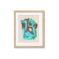Picture of Colour Cascade II _GroupedProduct_Rectangle_Portrait_Framed_Matted_