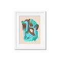 Picture of Colour Cascade II _GroupedProduct_Rectangle_Portrait_Framed_Matted_