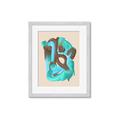 Picture of Colour Cascade II _GroupedProduct_Rectangle_Portrait_Framed_Matted_