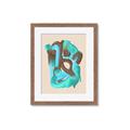 Picture of Colour Cascade II _GroupedProduct_Rectangle_Portrait_Framed_Matted_