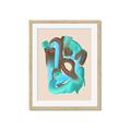Picture of Colour Cascade II _GroupedProduct_Rectangle_Portrait_Framed_Matted_