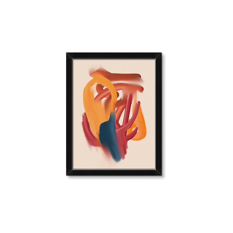Picture of Colour Cascade III _GroupedProduct_Rectangle_Portrait_Framed_Matted_