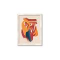 Picture of Colour Cascade III _GroupedProduct_Rectangle_Portrait_Framed_Matted_