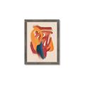 Picture of Colour Cascade III _GroupedProduct_Rectangle_Portrait_Framed_Matted_