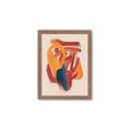 Picture of Colour Cascade III _GroupedProduct_Rectangle_Portrait_Framed_Matted_