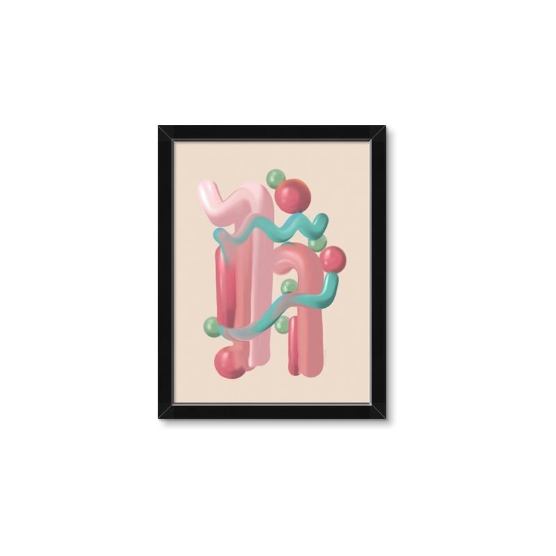 Picture of Parallel Currents II _GroupedProduct_Rectangle_Portrait_Framed_Matted_