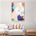 Picture of Chromatic Whirlwind _GroupedProduct_Rectangle_Portrait_Canvas_Framed_