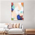 Picture of Chromatic Whirlwind _GroupedProduct_Rectangle_Portrait_Canvas_Framed_