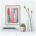 Picture of Parallel Currents I _GroupedProduct_Rectangle_Portrait_Canvas_Framed_