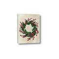 Picture of Holly Wreath _GroupedProduct_Rectangle_Portrait_Canvas_