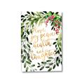 Picture of Holiday Wishes Wreath _GroupedProduct_Rectangle_Portrait_Canvas_