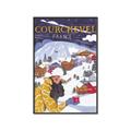Picture of Christmas in Courchevel, France _GroupedProduct_Rectangle_Portrait_Canvas_Framed_