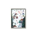 Picture of Winter Ski Resort _GroupedProduct_Rectangle_Portrait_Canvas_Framed_