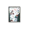 Picture of Winter Ski Resort _GroupedProduct_Rectangle_Portrait_Canvas_Framed_