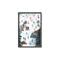 Picture of Winter Ski Resort _GroupedProduct_Rectangle_Portrait_Canvas_Framed_