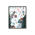 Picture of Winter Ski Resort _GroupedProduct_Rectangle_Portrait_Canvas_Framed_