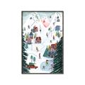 Picture of Winter Ski Resort _GroupedProduct_Rectangle_Portrait_Canvas_Framed_