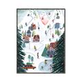 Picture of Winter Ski Resort _GroupedProduct_Rectangle_Portrait_Canvas_Framed_