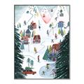 Picture of Winter Ski Resort _GroupedProduct_Rectangle_Portrait_Canvas_Framed_