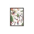 Picture of Mountain Ski Village _GroupedProduct_Rectangle_Portrait_Canvas_Framed_
