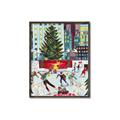 Picture of Ice Skating at Rockefeller Center _GroupedProduct_Rectangle_Portrait_Canvas_Framed_