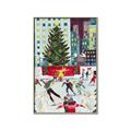 Picture of Ice Skating at Rockefeller Center _GroupedProduct_Rectangle_Portrait_Canvas_Framed_
