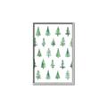 Picture of Christmas Trees _GroupedProduct_Rectangle_Portrait_Canvas_Framed_